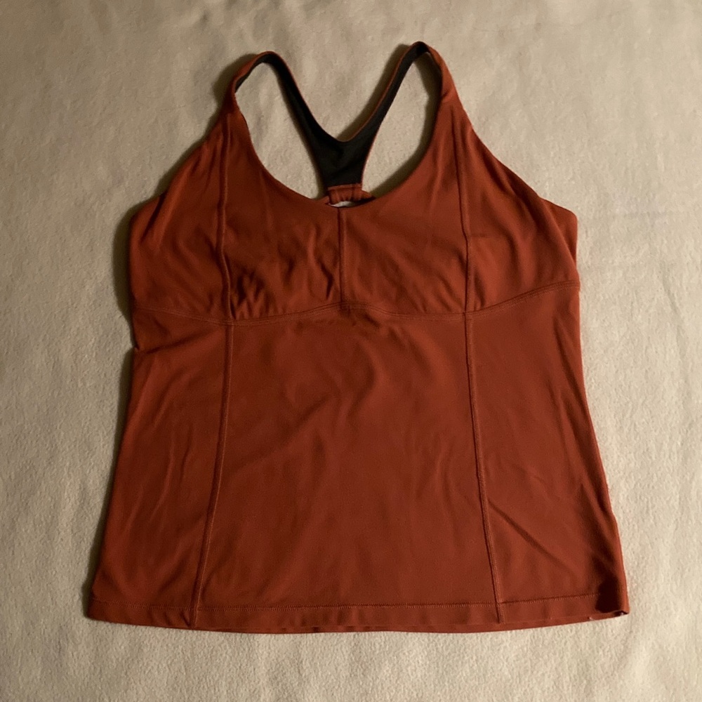 Prana Tank Top. Size M. Burnt Orange color.